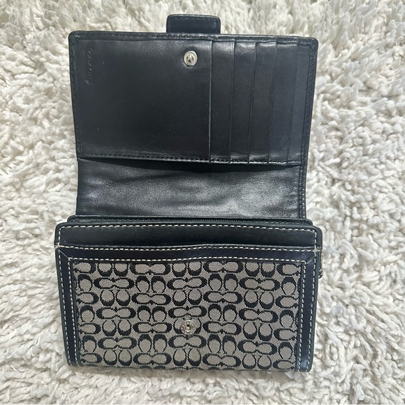 Coach Black and grey  Women's Wallet - Picture 3 of 13